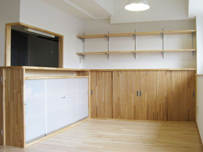 中古マンション・入居前リビングリフォーム